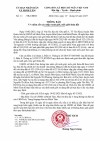 Thông báo Về việc niêm yết xác nhận ranh giới, mốc giới thửa đất (Lê Văn sử)