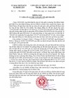 Thông báo Niêm yết công khai ranh giới đất đai ( Đinh Bạt Hà)
