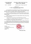 Thing báo Niêm yết công khai đất đai (Hoàng Thị Vân)
