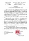 Thông báo Niêm yết công khai ranh giới đất đai ( Lê Văn Tịnh)