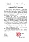 Thông báo Về việc niêm yết xác nhận ranh giới, mốc giới thửa đất Trần Thị Bính Vân