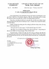 Thông báo niêm yết công khai hồ sơ đăng ký đất đai (Khiếu Hữu Hoà)