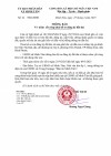 Thông báo Niêm yết công khai hồ sơ đất đai Trần Thị Duệ