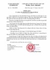 Thông báo Niêm yết công khai hồ sơ đất (Trương Văn Thu)