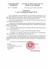 Thông báo Niêm yết công khai hồ sơ đất đai Bùi Văn Thương