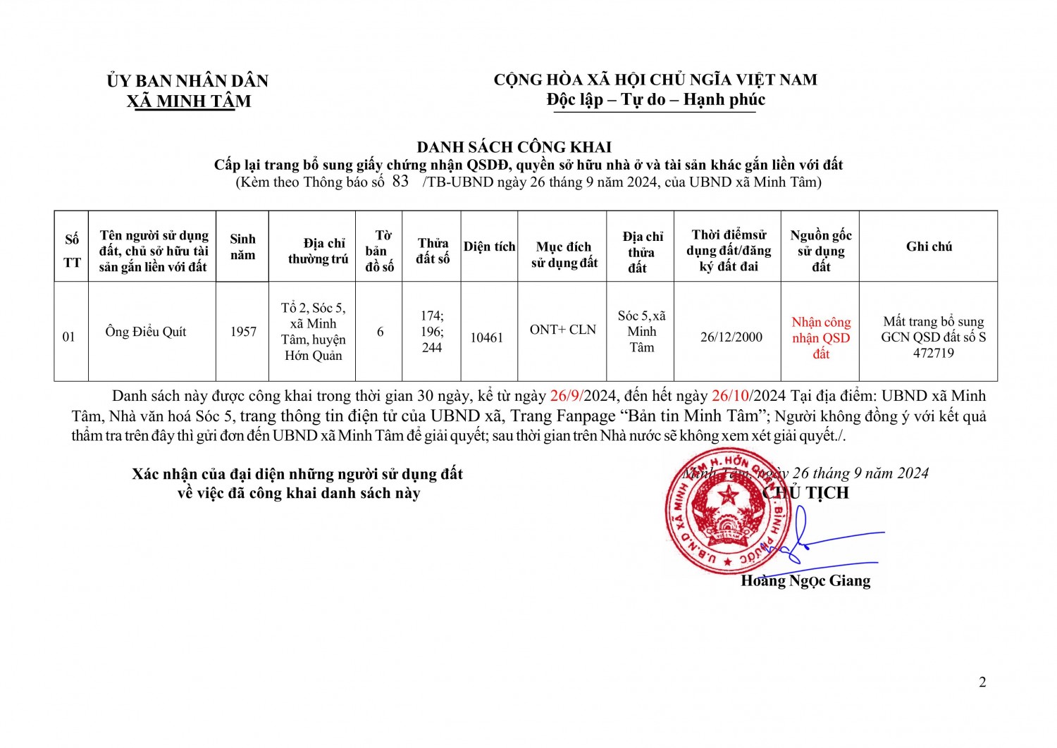 83 tb bo sung trang 4 signed hình ảnh 1